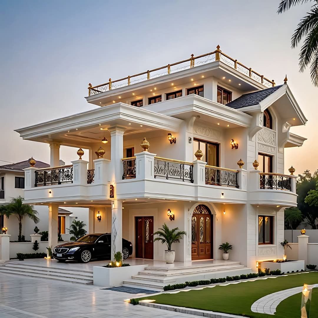 Spacious villa with garden, representative of kothis and villas for sale in Amritsar